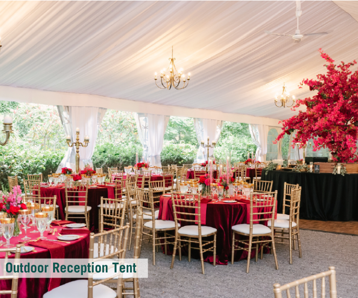 Outdoor Reception Tent